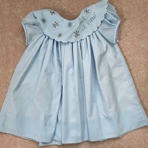 The Proper Peony “Let It Snow” dress